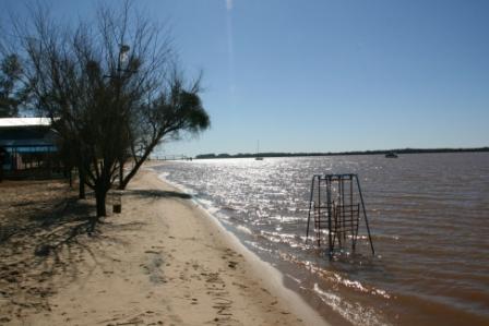 Strand des Rio Uruguay